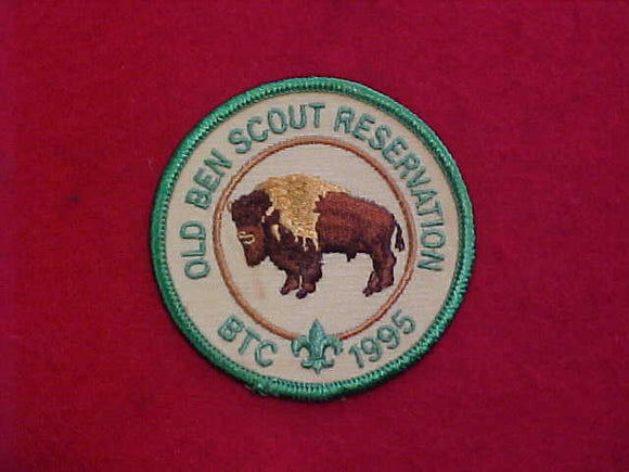 OLD BEN SCOUT RESERVATION, BUFFALO TRACE COUNCIL, 1995