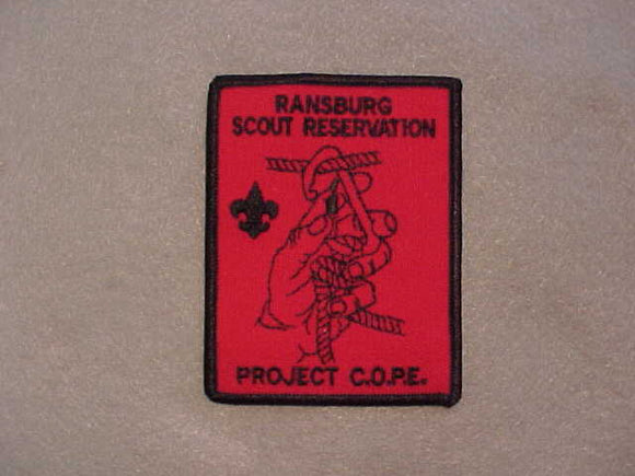 RANSBURG SCOUT RESERVATION, PROJECT C.O.P.E., RED TWILL