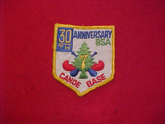 REGION 7 CANOE BASE 30TH ANNIVERSARY, USED