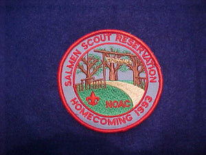 SALMEN SCOUT RESERVATION, HOMECOMING 1993, NEW ORLEANS AREA COUNCIL