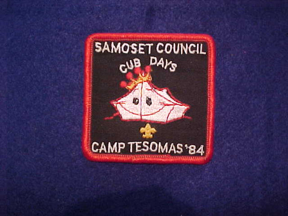 TESOMAS, SAMOSET COUNCIL CUB DAYS, 1994