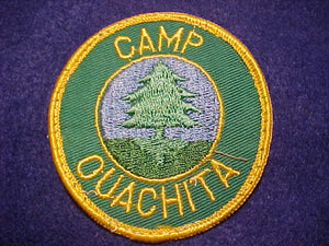 OUACHITA CAMP PATCH, USED, 1960'S