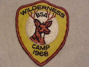 WILDERNESS CAMP, 1968 USED