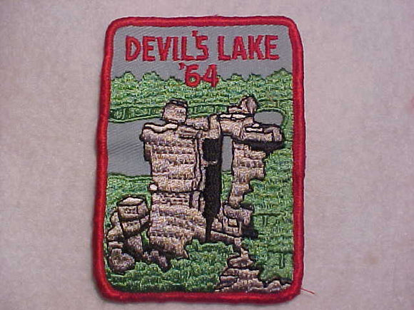 DEVIL'S LAKE PATCH, 1964, MINT