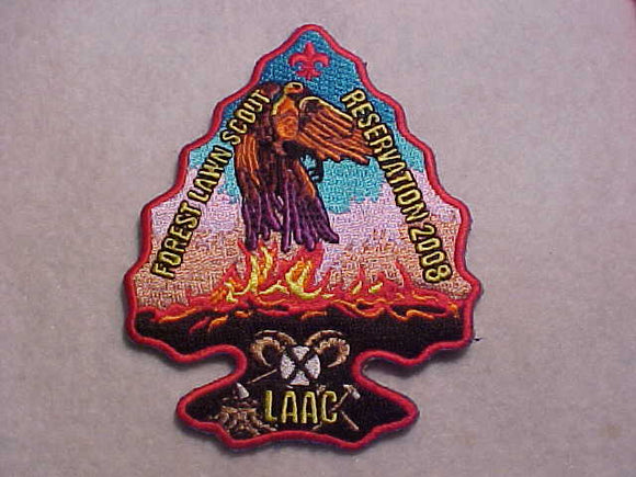 FOREST LAWN SCOUT RESV. PATCH, 2008, LOS ANGELES AREA COUCIL