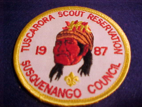 TUSCARORA SCOUT RESERVATION, SUSQUENANGO COUNCIL, 1987