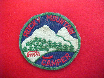 Rocky Mountain Camper 1950's Used