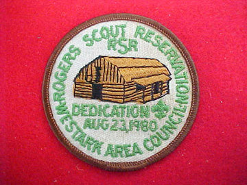 Rogers Scout Reservation 1980 Dedication