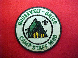 Roosevelt Grice Camp Staff 1980