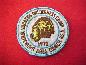 Sabattis Wilderness Camp 1970 Used