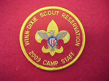 Winn-Dixie Scout Reservation 2003 Staff