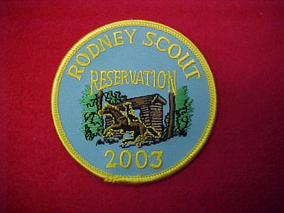 Rodney Scout Reservation 2003