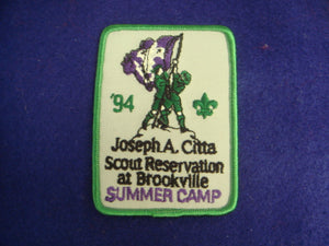 Joseph A. Citta Scout Reservation 1994
