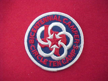 Circle Ten Camps, 1976, Bicentennial Camper
