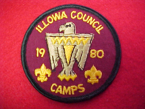 illowa council camps, 1980