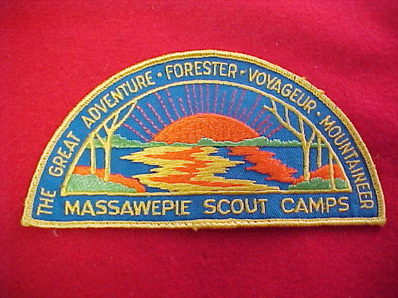 massawepie scout camps, slight use