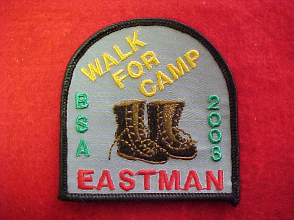 eastman, walk for camp, 2003