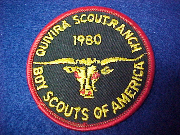 quivira scout ranch, 1980