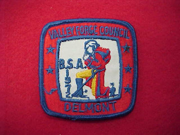 Delmont, 1972, VALLLEY FORGE COUNCIL