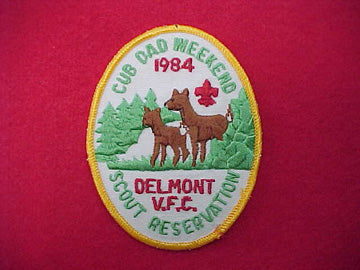 Delmont Scout Resv. 1984 Cub Dad Weekend (CA595)