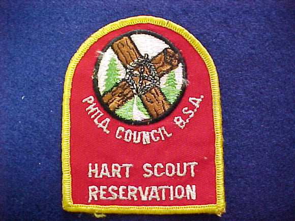 hart scout resv., philadelphia council, used