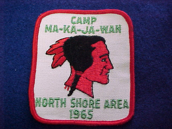 ma-ka-ja-wan, north shore area, 1965