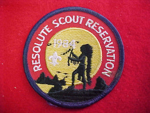 resolute scout resv., 1984