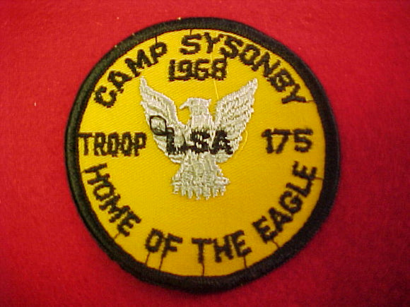 sysoney, troop 175, 1968