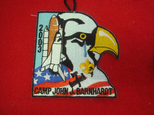 John J. Barnhardt 2003 Youth Camper Patch