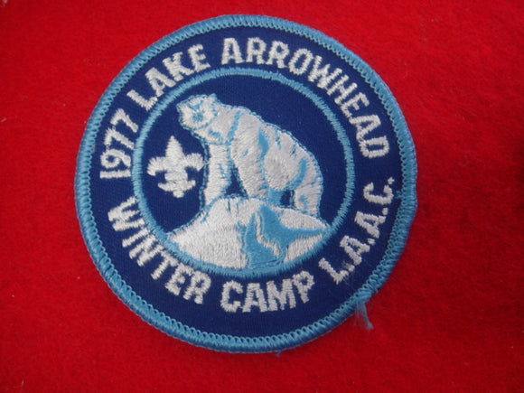 Lake Arrowhead 1977 Winter Camp