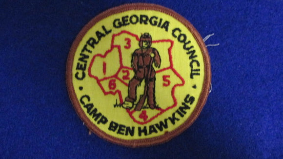 Ben Hawkins, Central Georgia Council, 1960's