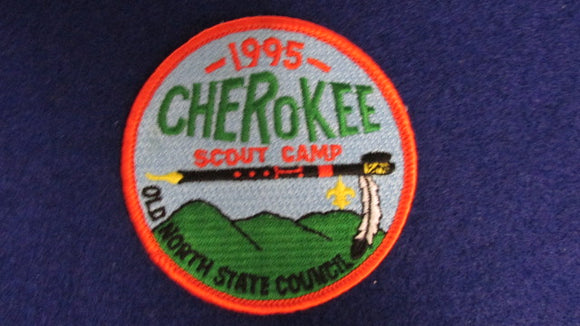 Cherokee Scout Reservation 1995 Old North State Council