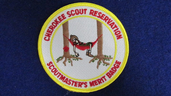 Cherokee Scout Reservation, Scoutmasters Merit Badge, Old North State Council.