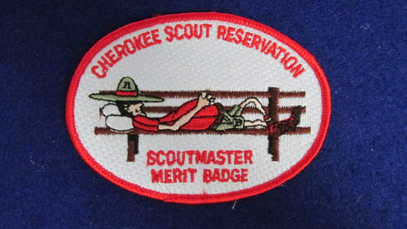 Cherokee Scout Reservation, Scoutmasters Merit Badge, Old North State Council.