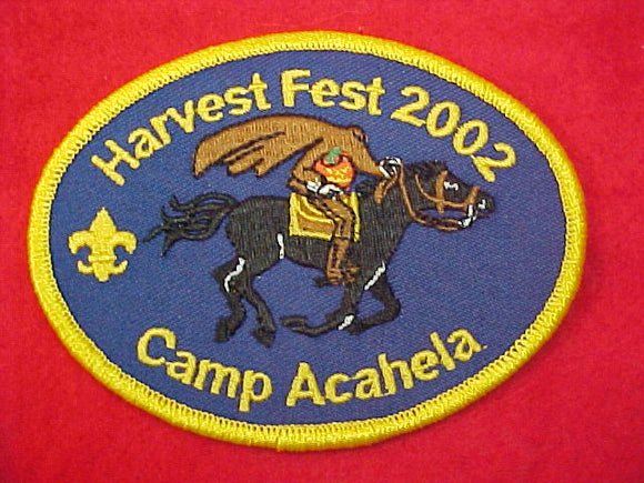 Acahela 2002 Harvest fest