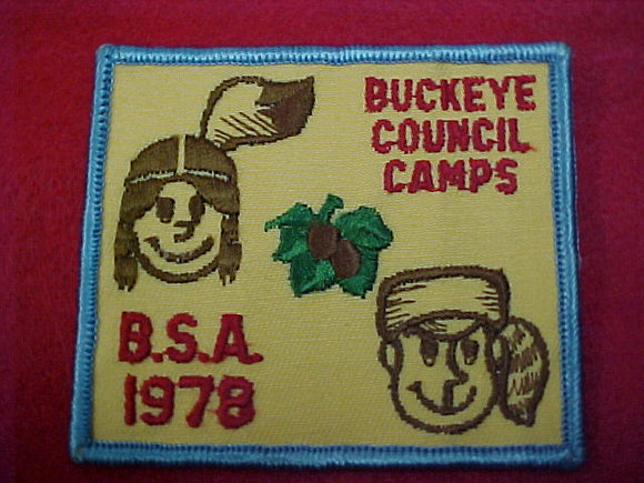 Buckeye Council Camps 1978