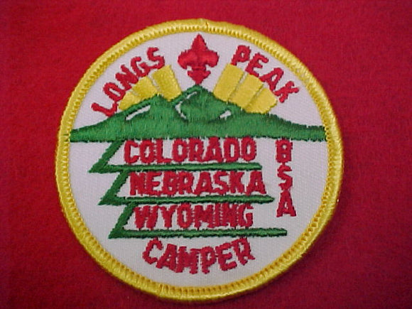 Long's Peak camper