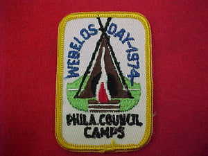 Philadelphia council camps Webelos Day 1974