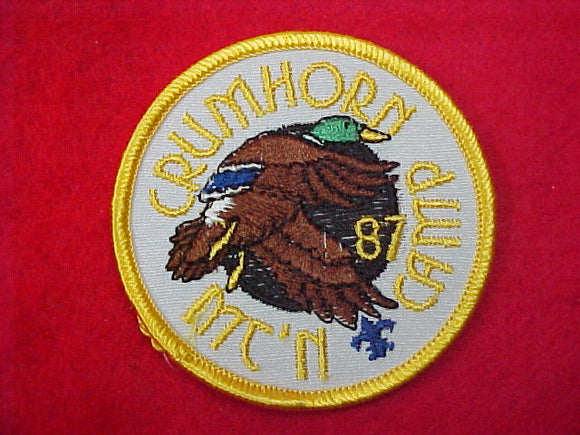 Crumhorn Mountain camp 1987