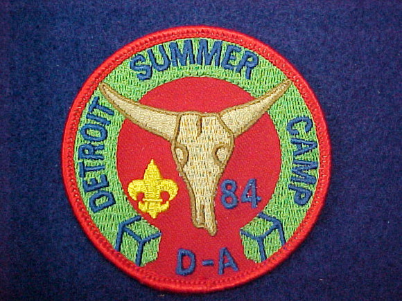 D-Bar-A scout ranch, 1984, Summer Camp