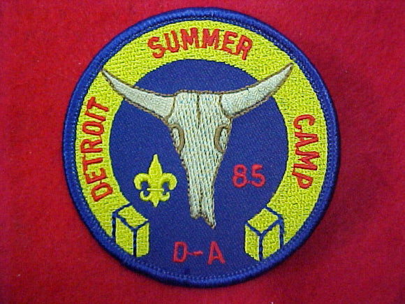 D-Bar-A scout ranch, Summer 1985