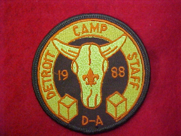 D-Bar-A scout ranch staff 1988