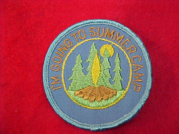I'm Going to Summer camp (unknown camp or council)