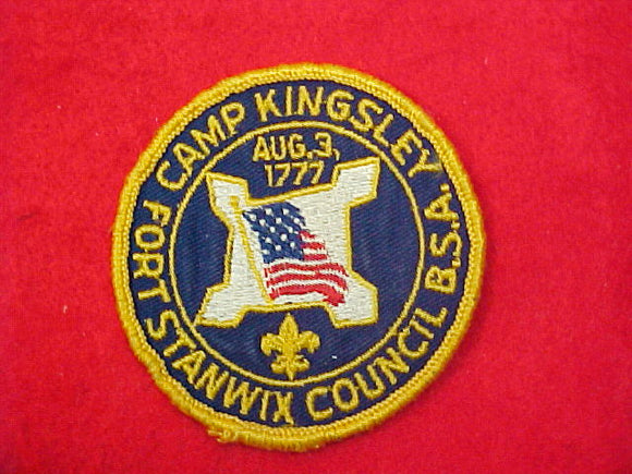 Kingsley 1960's Fort Stanwix council used