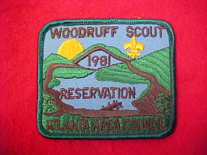 Woodruff scout resv. 1981