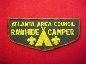 Atlanta area council Rawhide camper flap