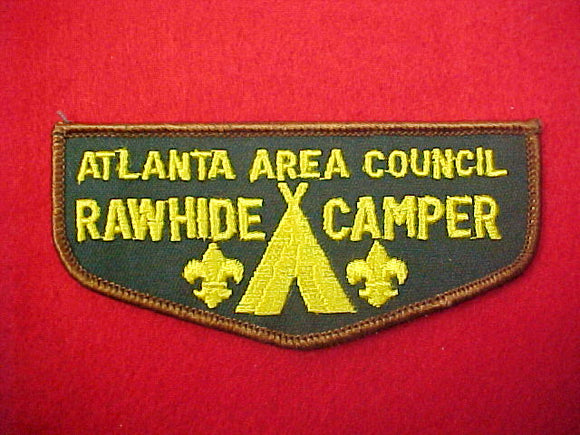 Atlanta area council Rawhide camper flap