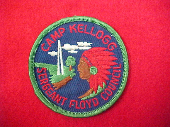 Kellogg Sergeant Floyd council 1960's Slight use