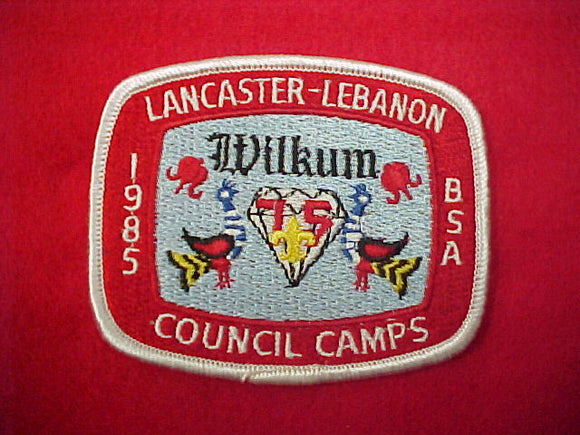 Lancaster-Lebanon council camps 1985