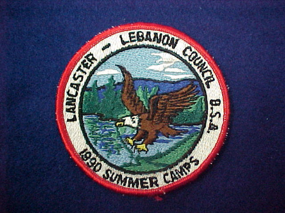 Lancaster-Lebanon council summer camps 1990